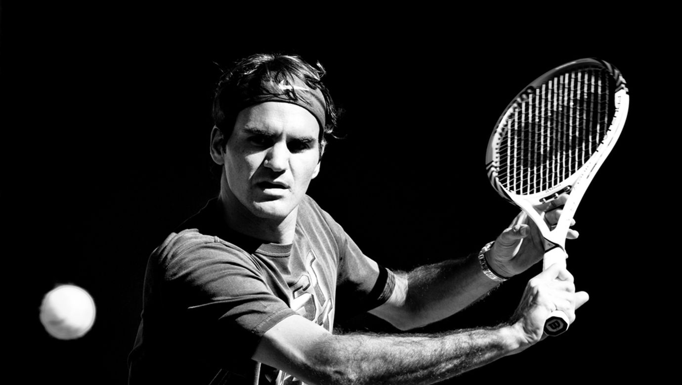 Melbourne,-,January,19:,Roger,Federer,Of,Switzerland,In,A