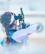 Jessica Jislová opět střílela čistě! Dobrý výsledek jí ale zkazil pomalý běh