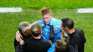 Bolestivá vzpomínka na finále Ligy mistrů: Kevin De Bruyne má zlomený nos a očnici