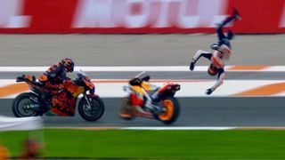 Marquezovo neuvěřitelné salto skončilo zázrakem