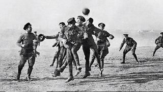 Fotbalové vánoční příměří mezi zákopy světové války