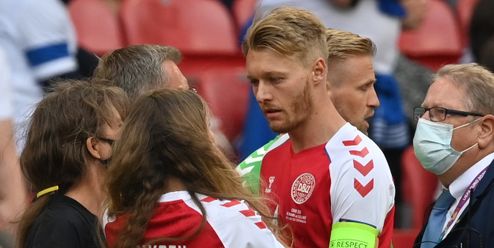 Dány žene vpřed vzpomínka na kolaps Christiana Eriksena