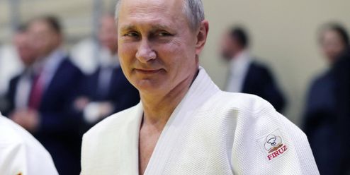 Putin jako ideál judisty? Už ne, mezinárodní federace ho odepsala