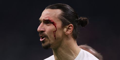 Zlatanův střet s Pitbullem: Roztržené obočí a ovázaná hlava