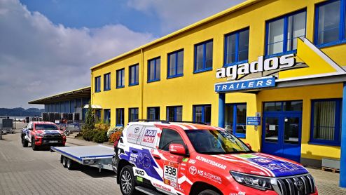 Česká firma Agados pronikla se svými přívěsy i do F1 a Rally Dakar