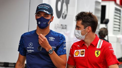 Charles Leclerc radí Russellovi: Uč se od mistra a užívej si to