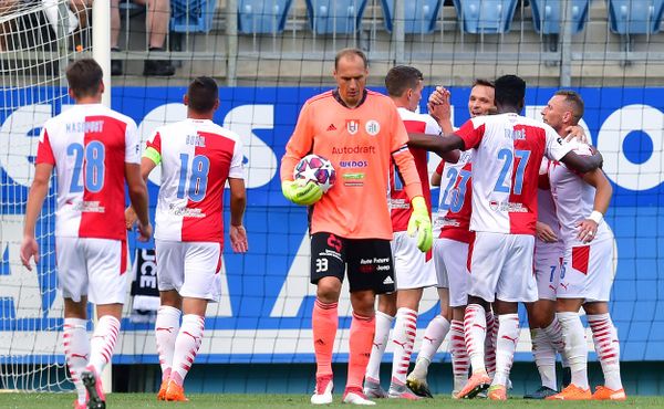 Slavia na úvod ligové sezony vyhrála v Budějovicích drtivě 6:0
