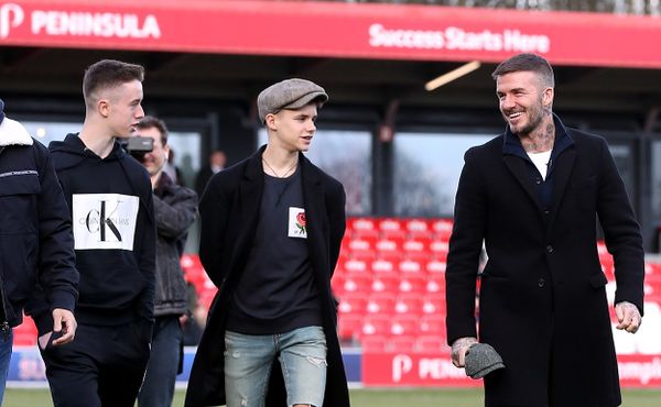Beckham a Neville. Teenageři nastoupili za rezervu Interu Miami